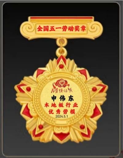 木地板優(yōu)秀行業(yè)優(yōu)秀勞?！陚|